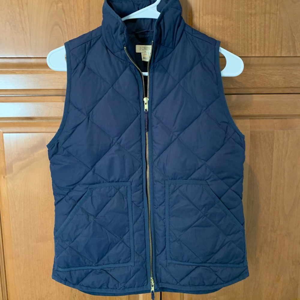 JCrew Navy Blue Vest